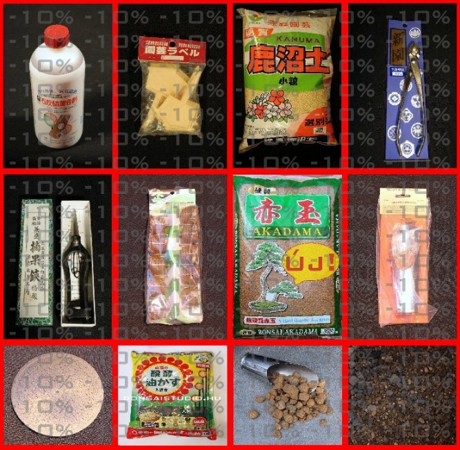 bonsai, bonsai tools, bonsai equipments, bonsai szerszamok, marczika, studio, erd, hungary, bonsai akcio bonsai szerszamok es bonsai kiegeszitok bonsai tools and materials marczika erd hungary